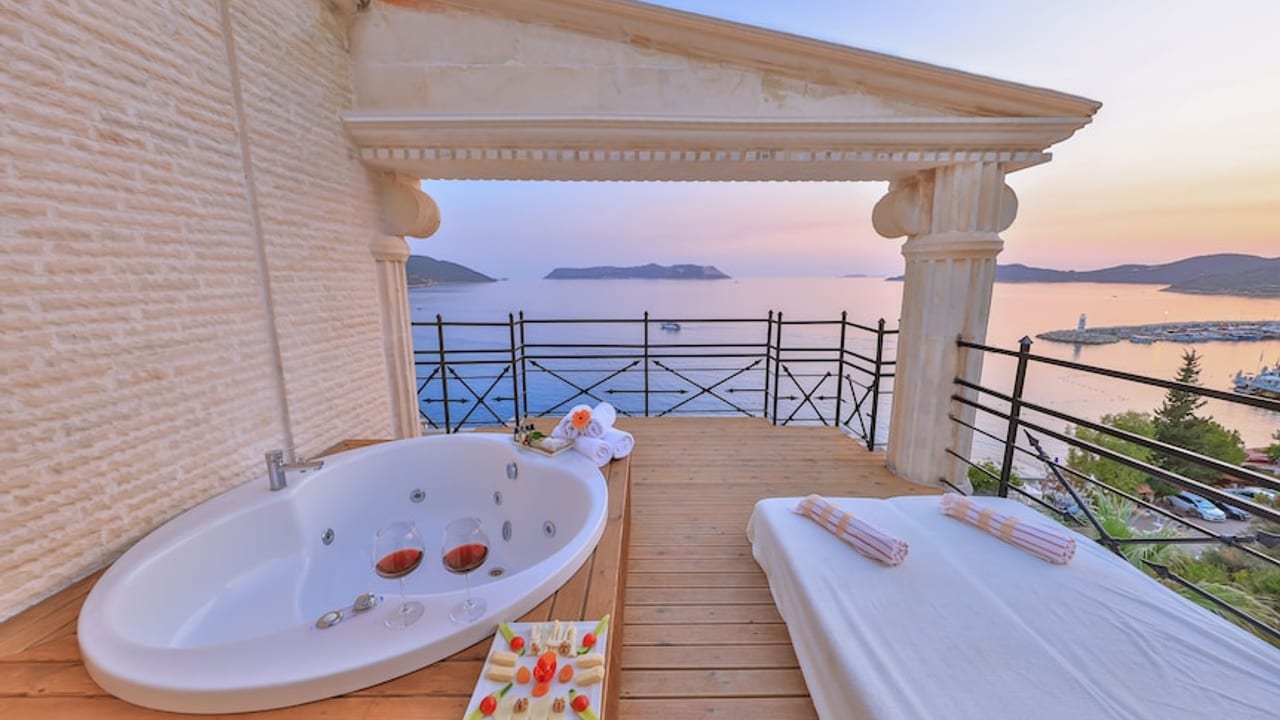 Hera Hotel Kalkan ambiyans