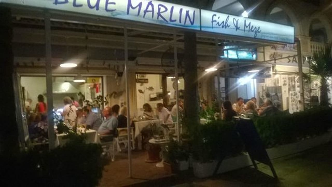 Blue Marlin Fish & Meze ambiyans